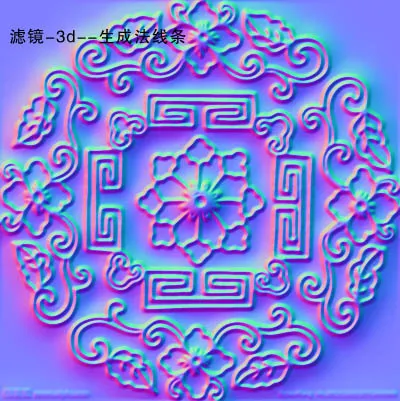 3D 浮雕效果psd模版下载