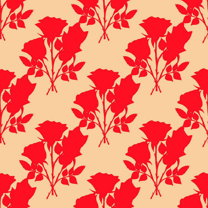 花卉唯美手绘花朵面料纹理手机壳布料面料印花服装矢量图案素材