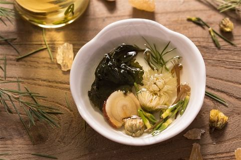 清香的花茶素材