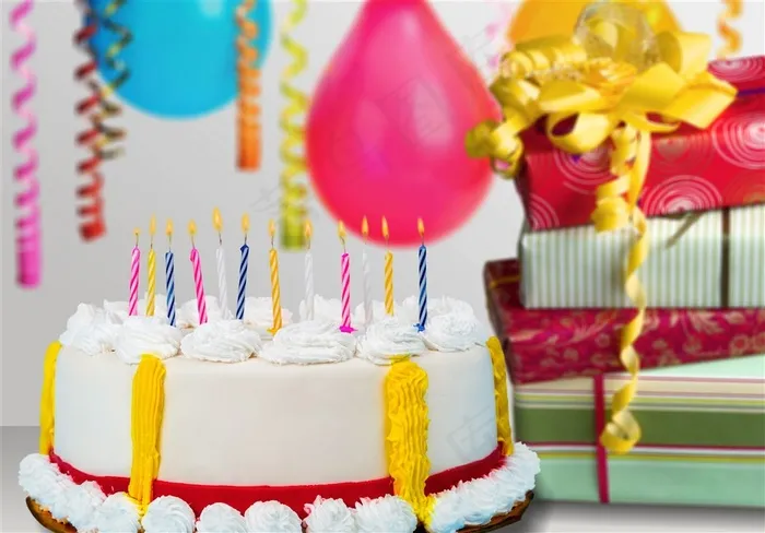 庆祝生日生日快乐主题唯美意境高清图片