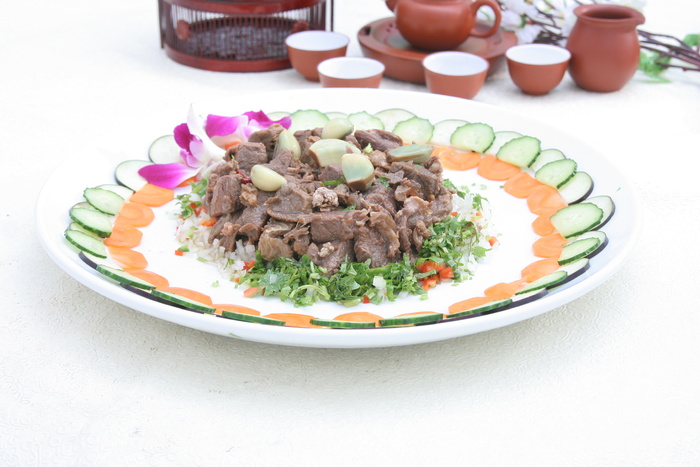 腊八蒜烧鹿肉50元