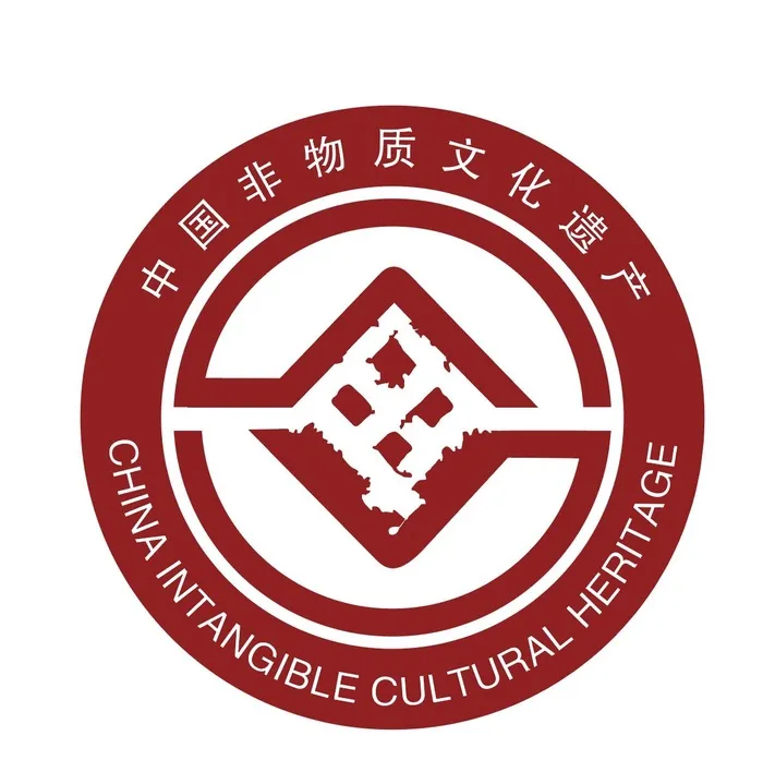 中国非物质文化遗产logoai矢量模版下载