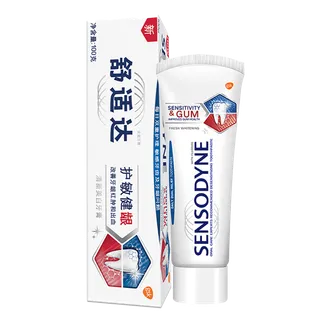 舒适达牙膏 (2)超市商品白底图免抠实物摄影png格式图片透明底