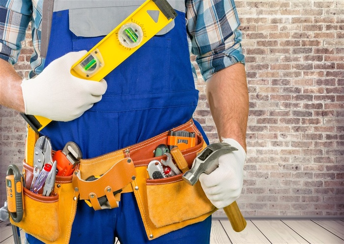 建筑施工的工人高清图片素材