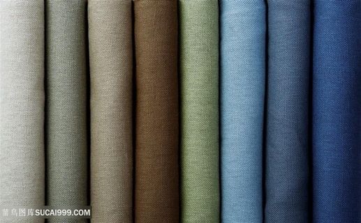 亚麻布料渐变质感静物