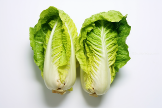 两颗白菜青菜蔬菜摄影图