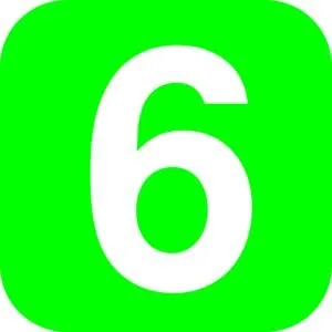 数字 6免抠(300x300)