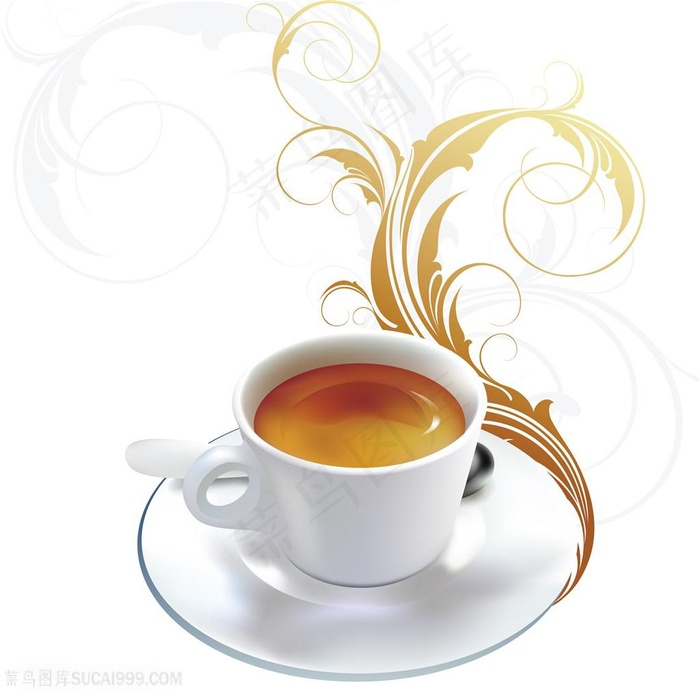 普普風咖啡插畫