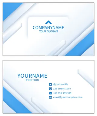 名片模板高档名片公司名片商务名片