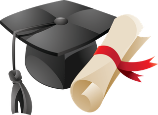 毕业证博士帽卡通少儿兴趣班