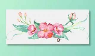 38妇女节三八女神女王粉色花朵玫瑰艺术字设计png免抠ps素材