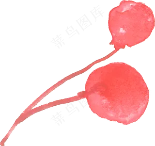 冬季圣诞节花卉果花圈植物免抠海报PNG素材