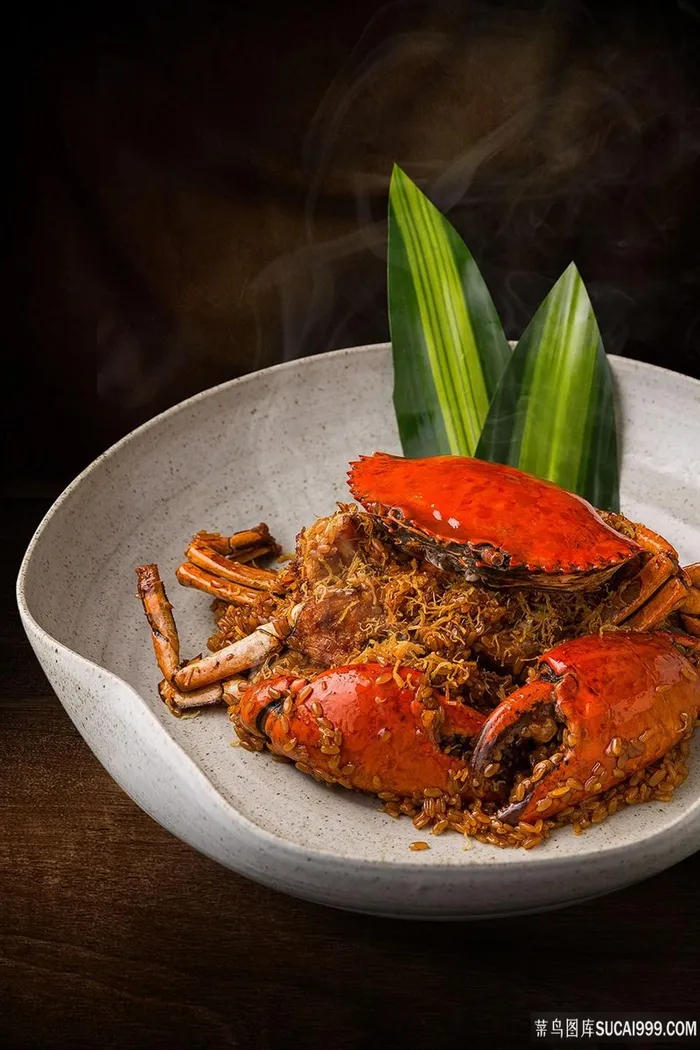 日本料理大闸蟹美食海鲜图片