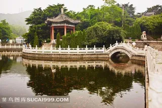 苏州古典名园留园亭子素材