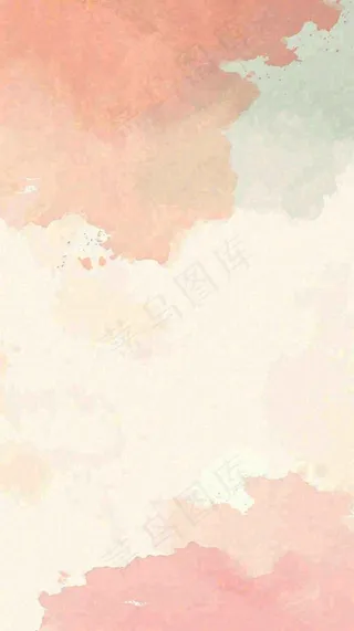 水墨泼墨粉色绿色渐变纹理背景