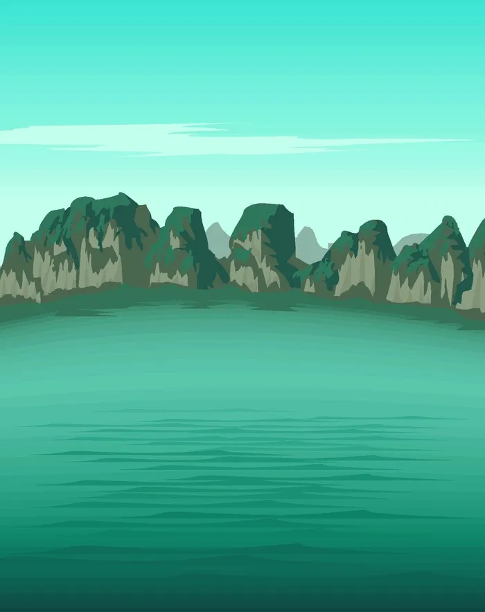 绿色卡通风动画动漫素描写实海报名片图片素材背景2
