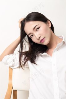 棚拍清新活美女摄影写真