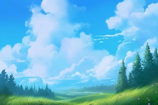 天空梦幻背景图