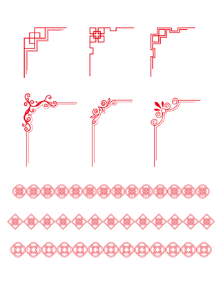 精美边框免扣素材