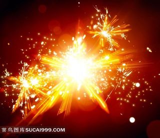 爆破焰火背景图片