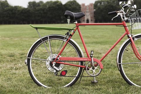 老式自行车图片