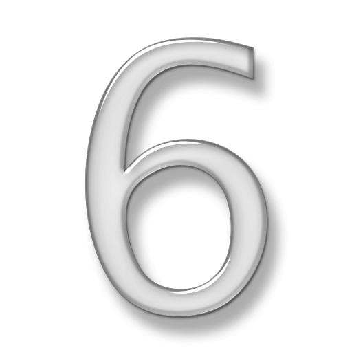 数字 6免抠(512x512)