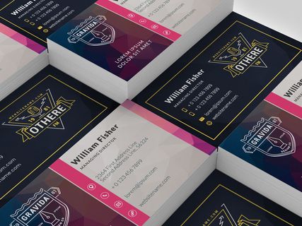 名片样机设计素材