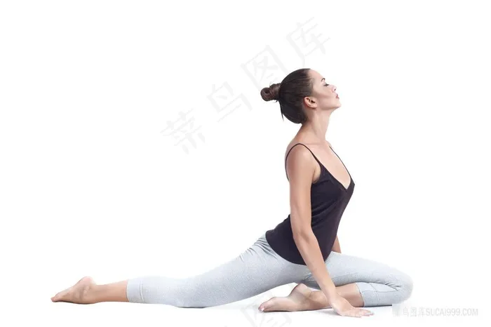 超清欧美女性瑜伽运动健身图片
