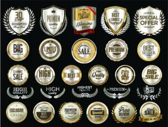 免抠促销打折标签