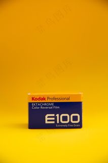 柯达胶卷黄色背景图片