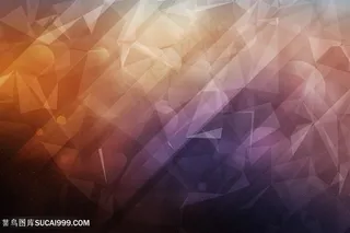 褐色几何线条多边形背景高清图