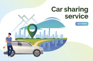 扁平化人物场景办公互联网等距ai矢量设计网页海报UI素材插画