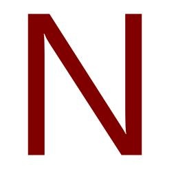 字母N PNG免抠(256x256)