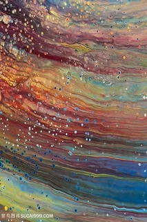 抽象水彩时尚艺术油画 抽象水彩时尚艺术油画