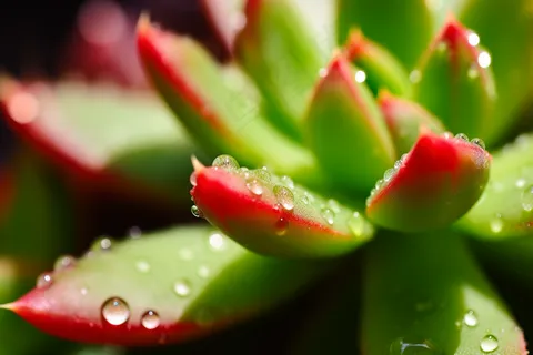 多肉植物盆栽摄影图