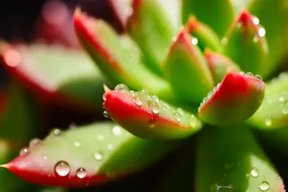 多肉植物盆栽摄影图