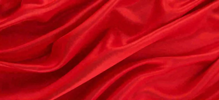 红色飘逸丝绸质感纹理背景