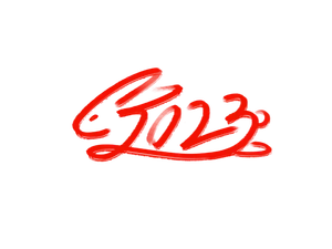 2023兔年字体效果