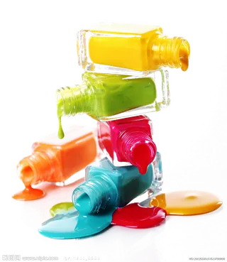 卡通油彩玻璃瓶