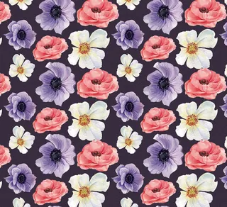 数码印花无缝乱花