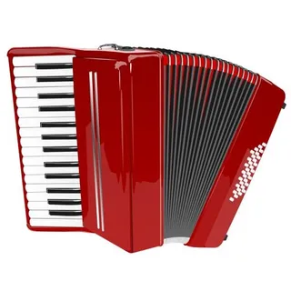 风琴红色 PNG免抠