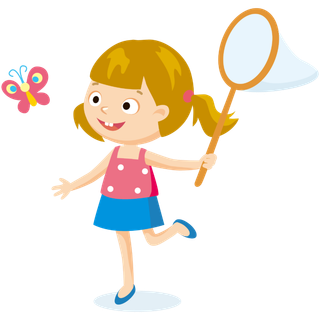 打羽毛球卡通人物