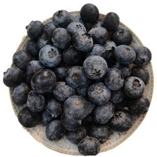 带霜新鲜蓝莓免抠实物实拍摄影元素素材