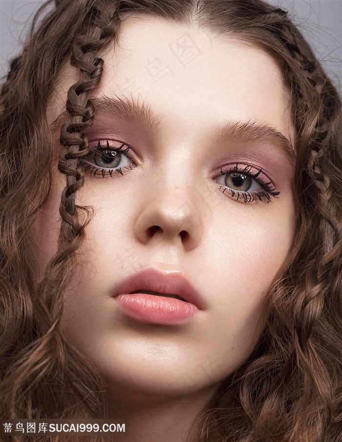 化妆品模特美容