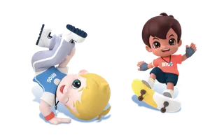 海尔兄弟IP-3D运动版 免抠图