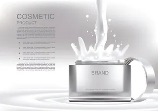 设计化妆品样品素材