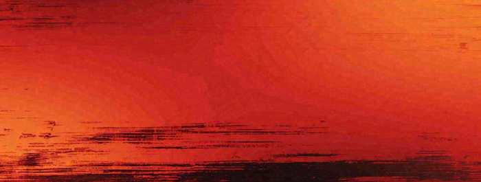 橙红色渐变简约背景(1616x613)
