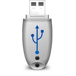 USB闪存盘 PNG免抠(256x256)