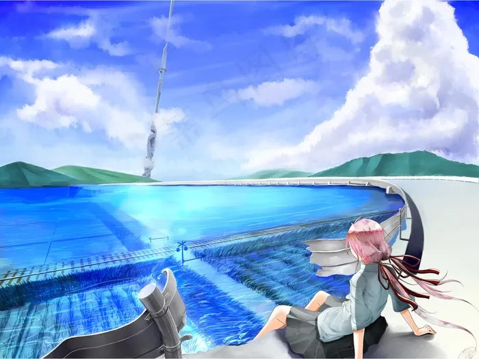 795在海边独坐