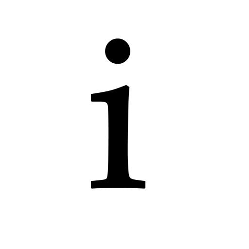 字母I PNG免抠(1500x1500)